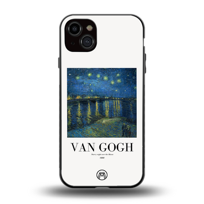 van gogh 1888 back phone cover | glass case for iphone 15 plus