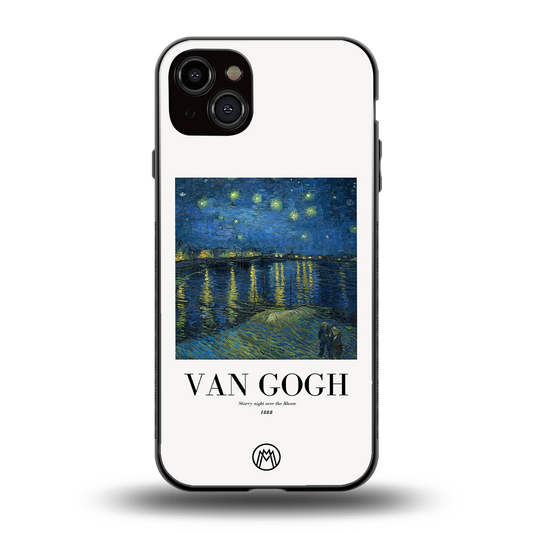 van gogh 1888 back phone cover | glass case for iphone 15 plus