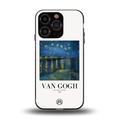 van gogh 1888 back phone cover | glass case for iphone 15 pro
