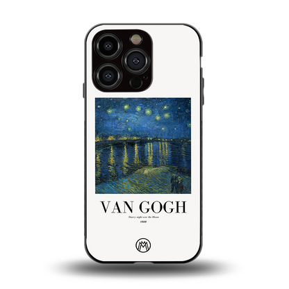 van gogh 1888 back phone cover | glass case for iphone 14 pro