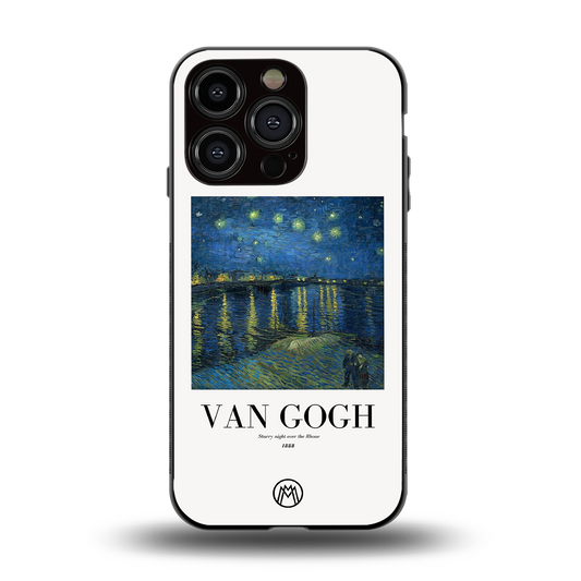 van gogh 1888 back phone cover | glass case for iphone 14 pro