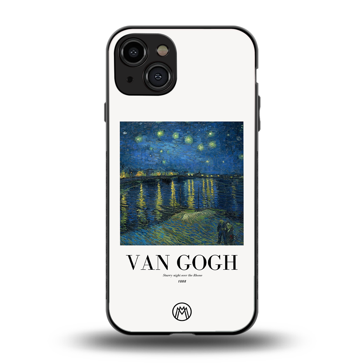 van gogh 1888 back phone cover | glass case for iphone 15