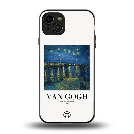 van gogh 1888 back phone cover | glass case for iphone 14