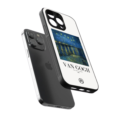 van gogh 1888 back phone cover | glass case for iphone 16 pro