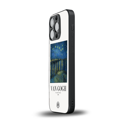 van gogh 1888 back phone cover | glass case for iphone 16 pro