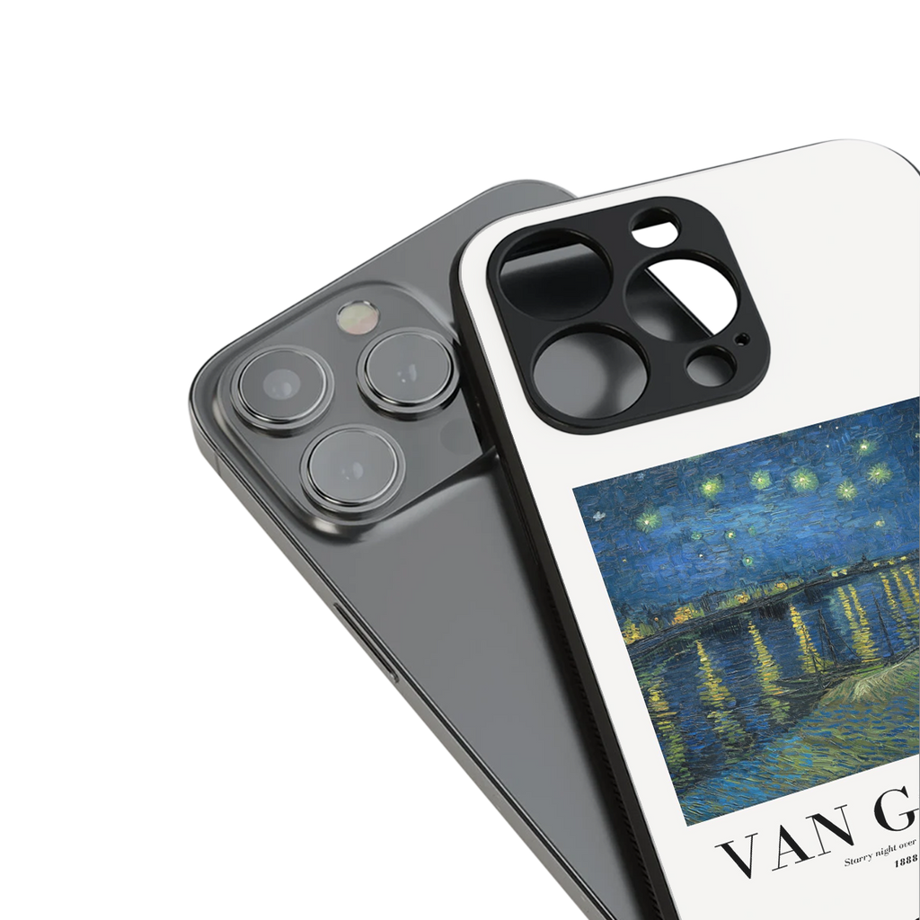 van gogh 1888 back phone cover | glass case for iphone 15 pro max