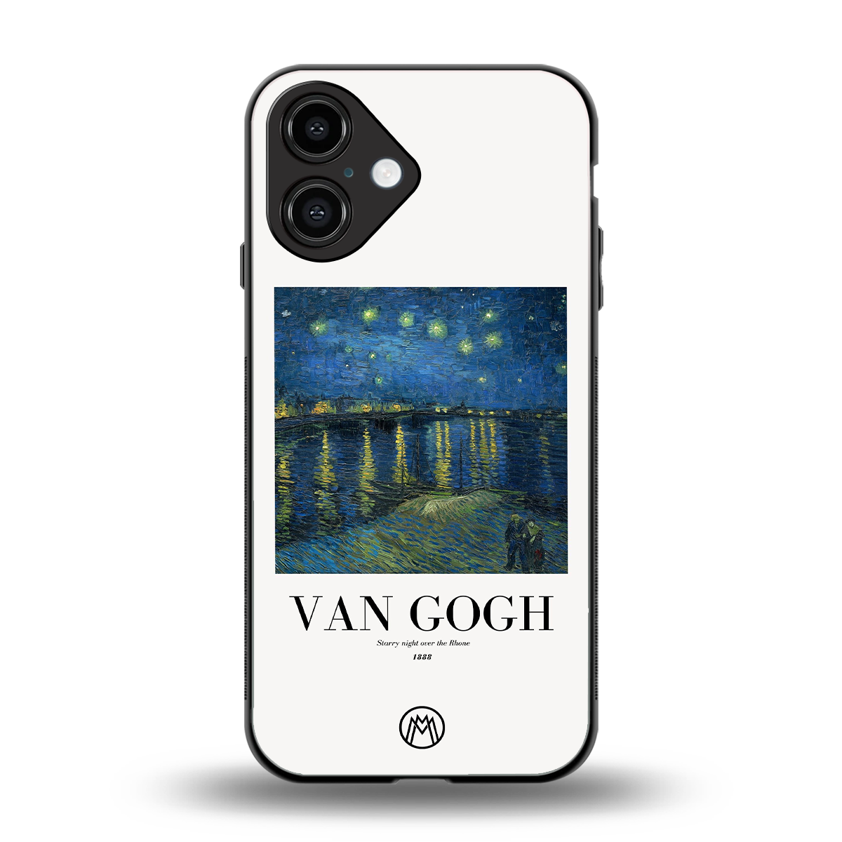 van gogh 1888 back phone cover | glass case for iphone 16