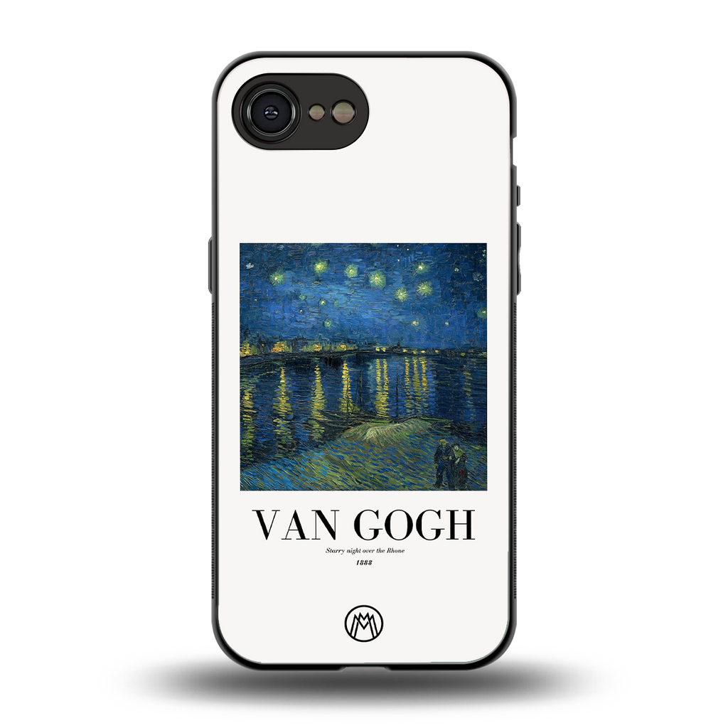 van gogh 1888 back phone cover | glass case for iphone 16e