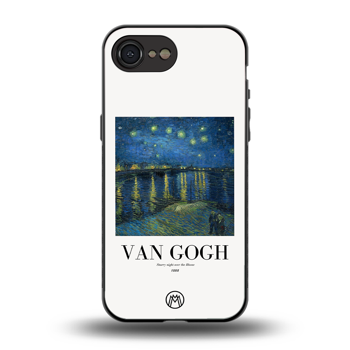 van gogh 1888 back phone cover | glass case for iphone 16e