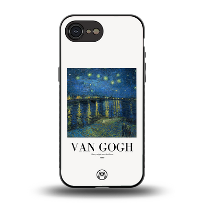 van gogh 1888 back phone cover | glass case for iphone 16e