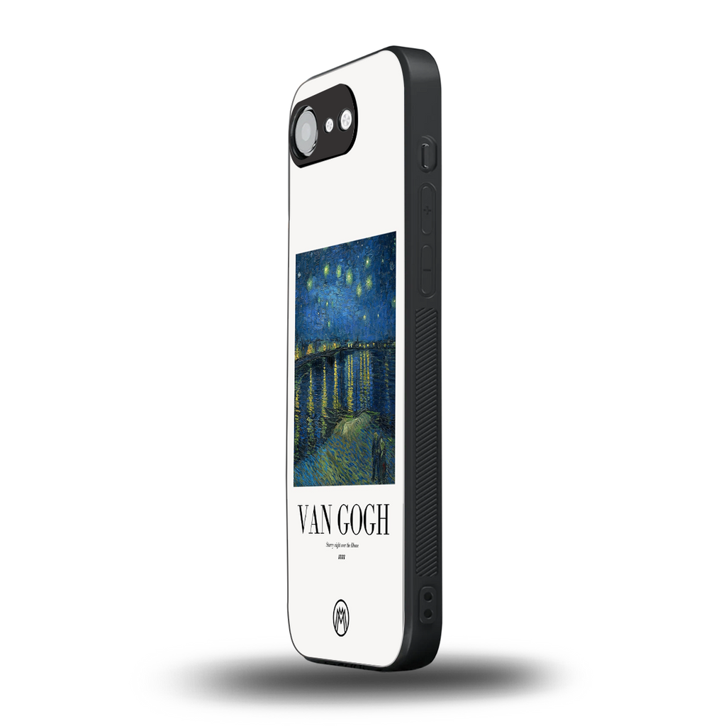 van gogh 1888 back phone cover | glass case for iphone 16e