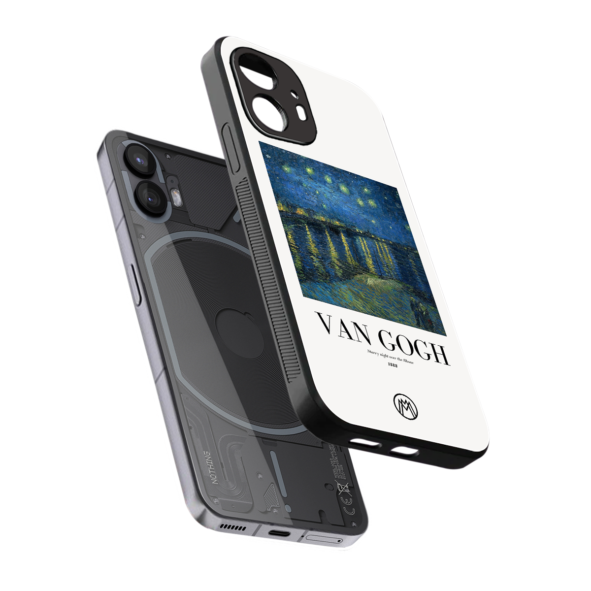 van gogh 1888 back phone cover | glass case for nothing phone 2