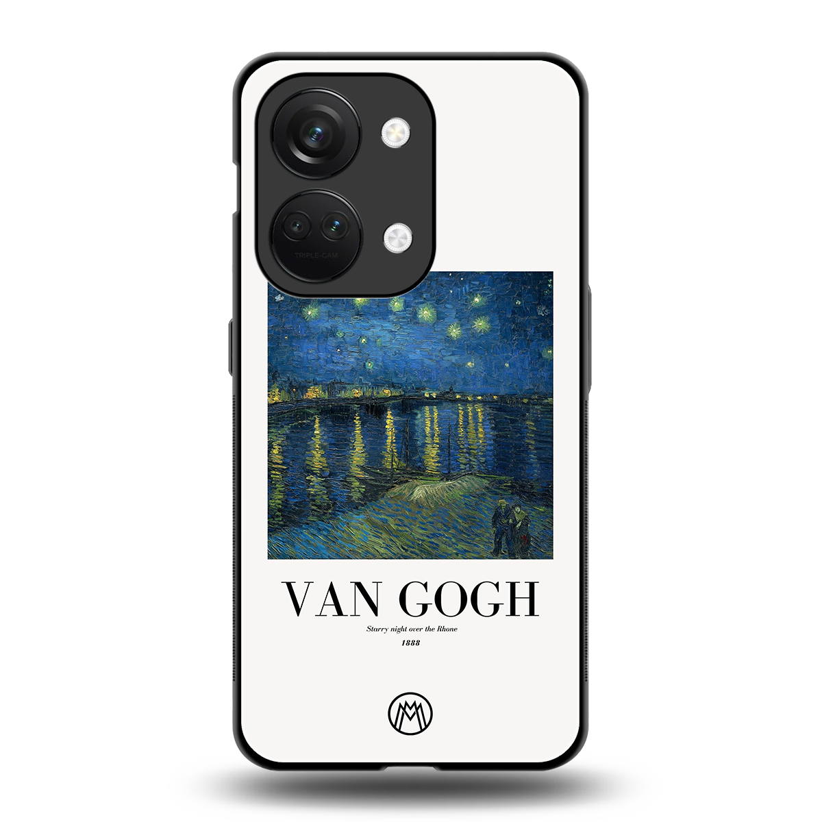 van gogh 1888 back phone cover | glass case for oneplus nord 3