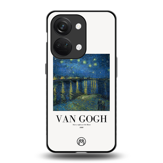 van gogh 1888 back phone cover | glass case for oneplus nord 3