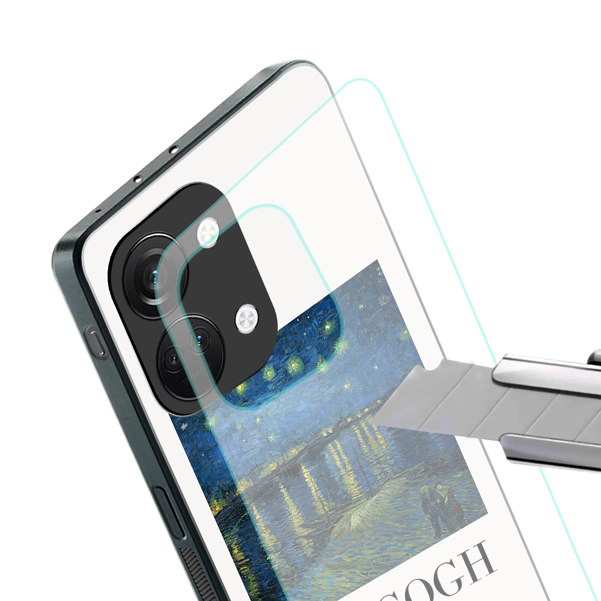 van gogh 1888 back phone cover | glass case for oneplus nord 3