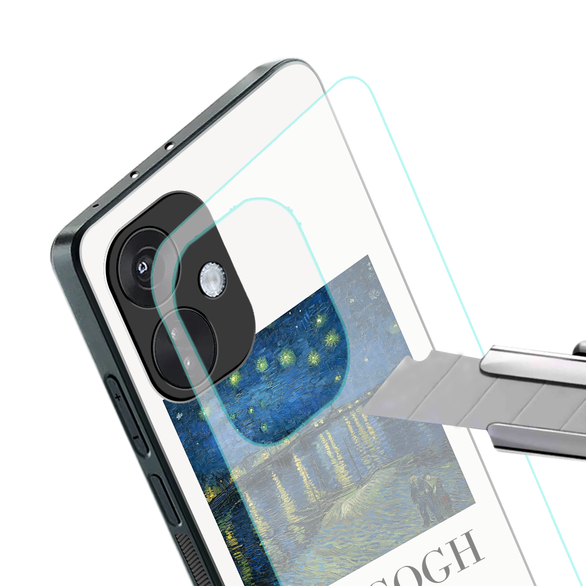 van gogh 1888 back phone cover | glass case for oneplus nord ce 3