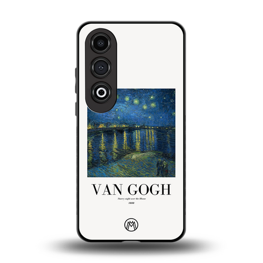 van gogh 1888 back phone cover | glass case for oneplus nord ce 4