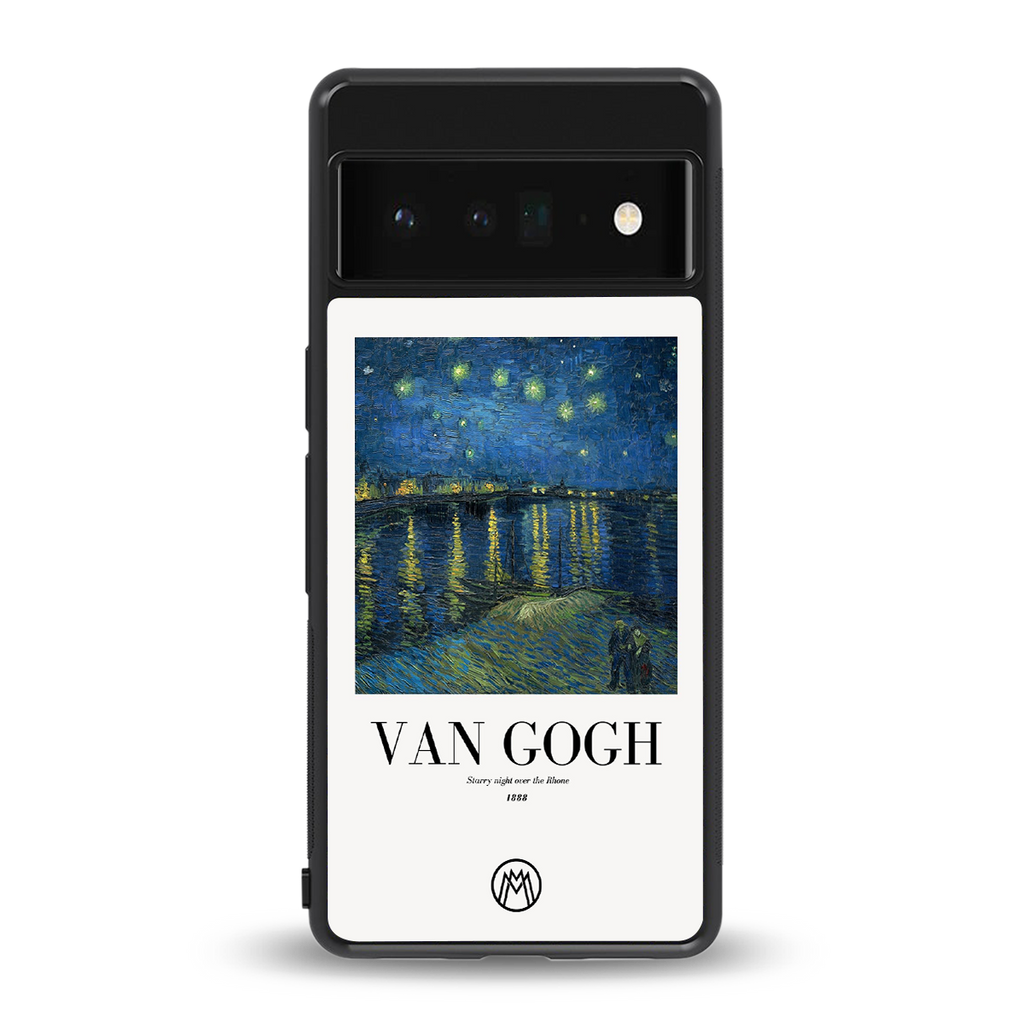 van gogh 1888 back phone cover | glass case for google pixel 6 pro