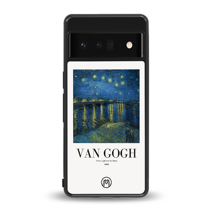 van gogh 1888 back phone cover | glass case for google pixel 6 pro