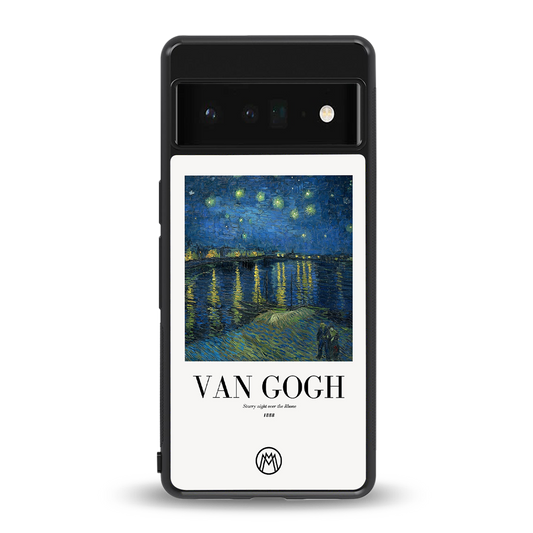 van gogh 1888 back phone cover | glass case for google pixel 6 pro