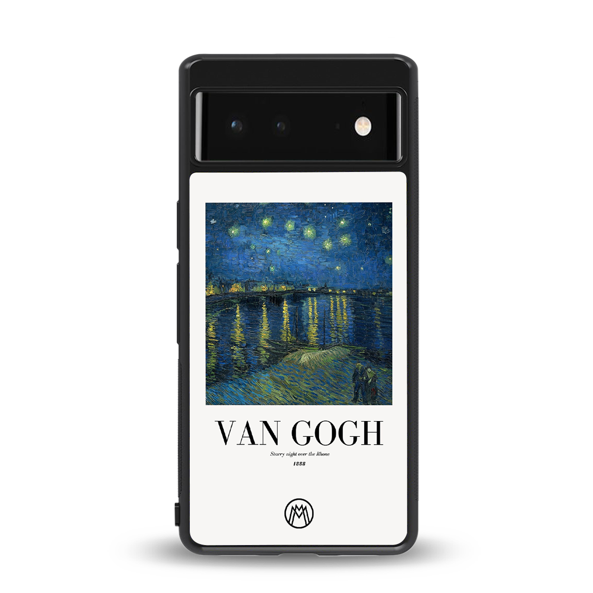 van gogh 1888 back phone cover | glass case for google pixel 6