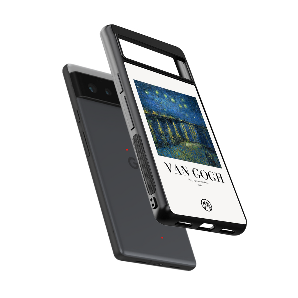 van gogh 1888 back phone cover | glass case for google pixel 6