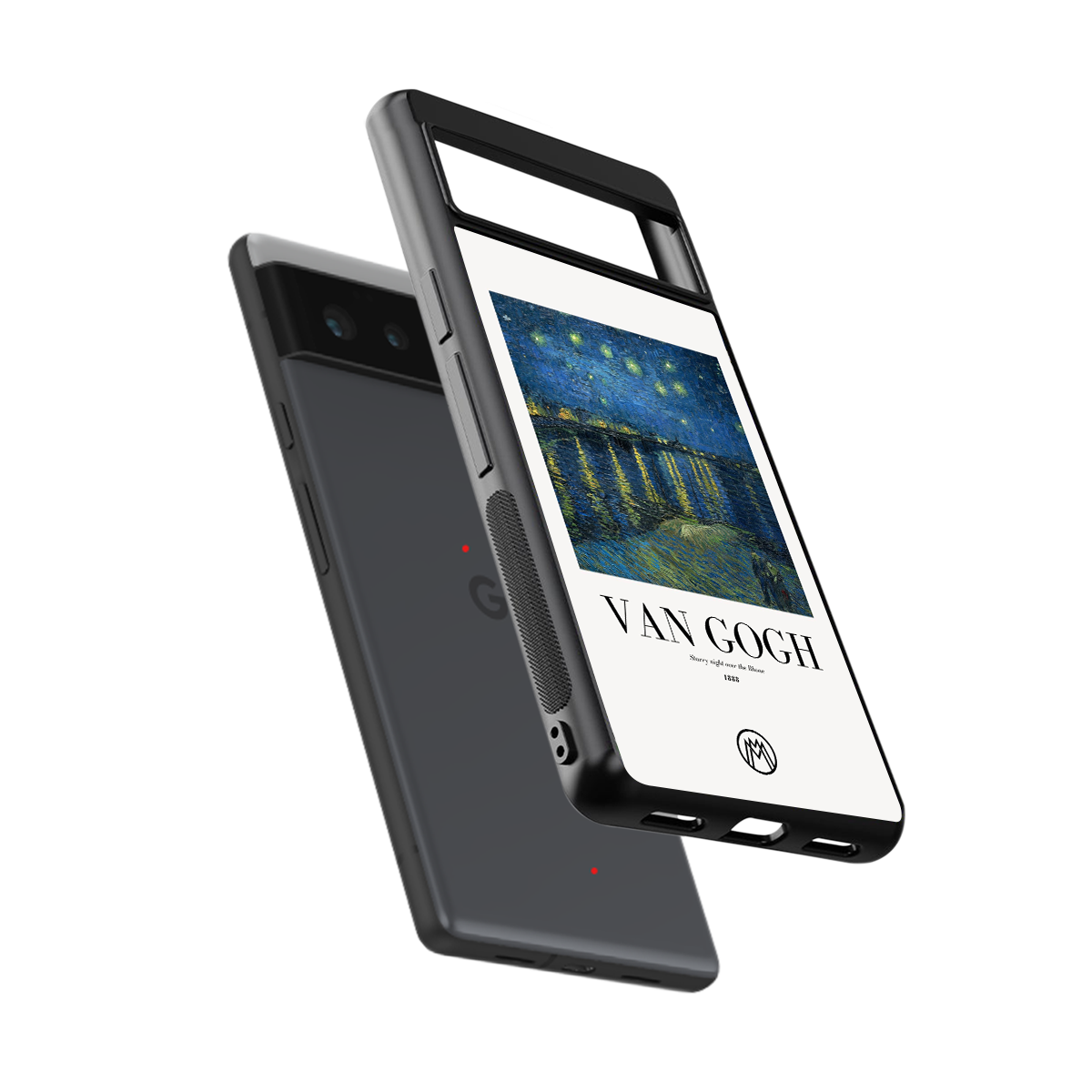 van gogh 1888 back phone cover | glass case for google pixel 6