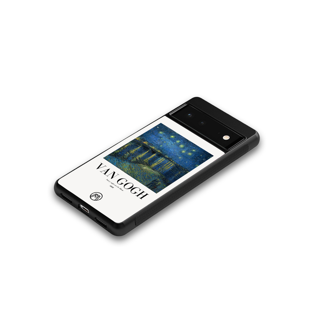 van gogh 1888 back phone cover | glass case for google pixel 6