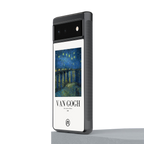 van gogh 1888 back phone cover | glass case for google pixel 6