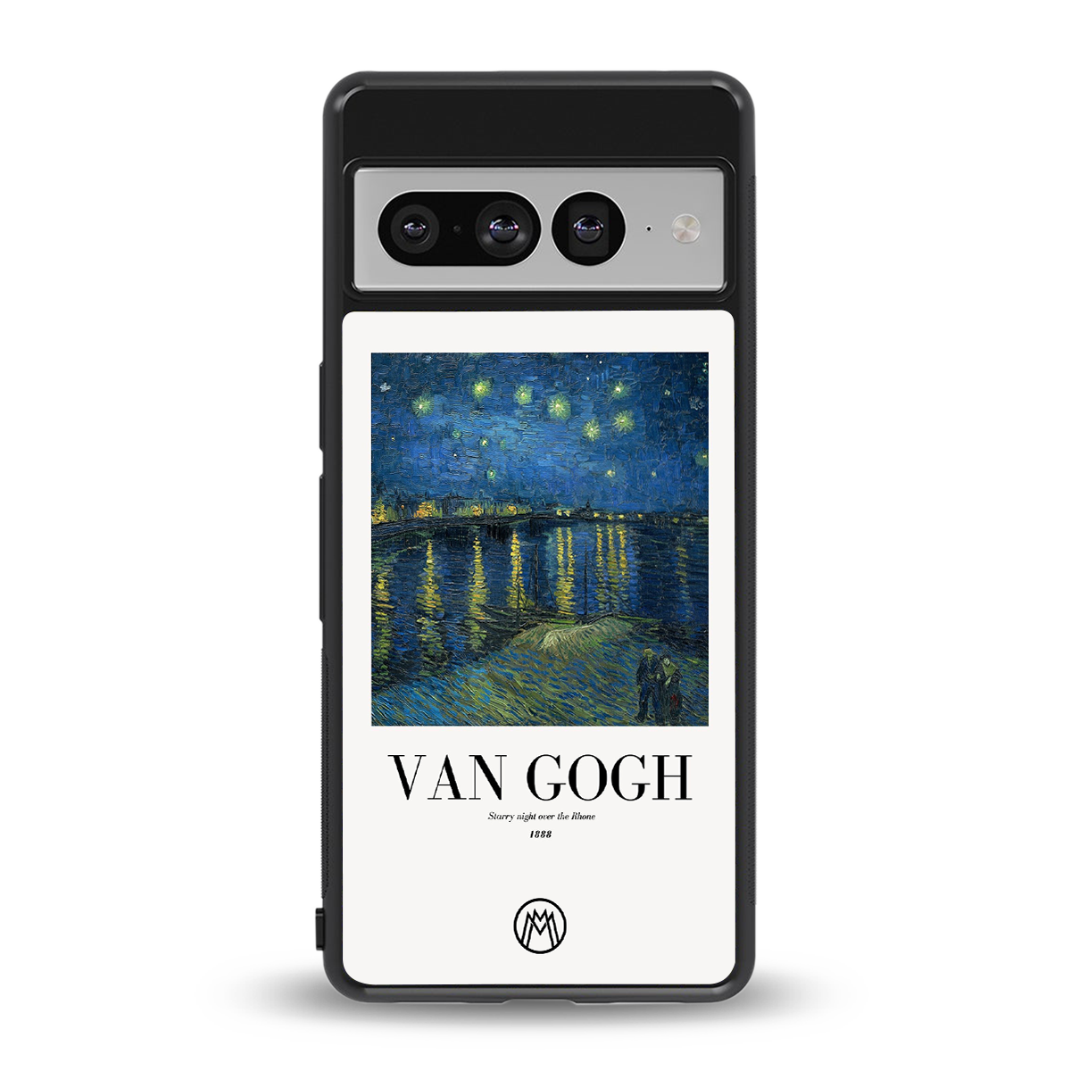 van gogh 1888 back phone cover | glass case for google pixel 7 pro