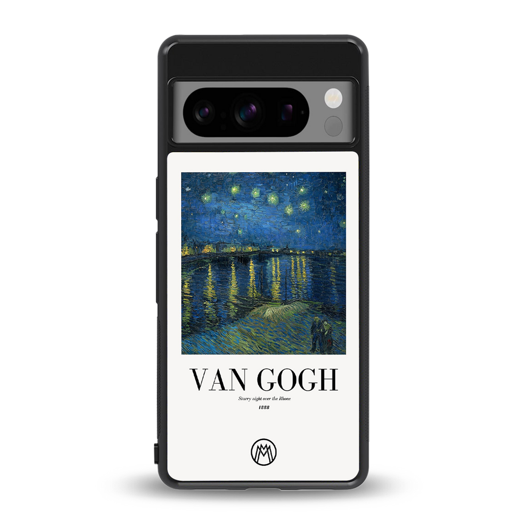 van gogh 1888 back phone cover | glass case for google pixel 8 pro