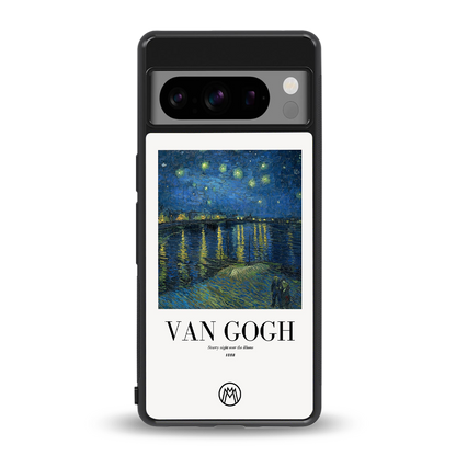 van gogh 1888 back phone cover | glass case for google pixel 8 pro