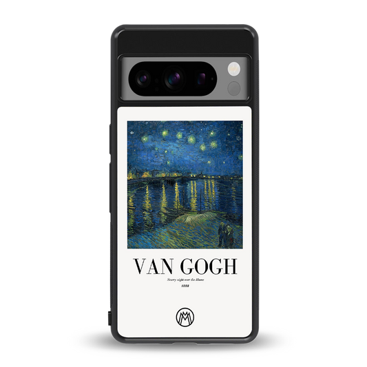 van gogh 1888 back phone cover | glass case for google pixel 8 pro