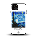 van gogh starry night back phone cover | glass case for iphone 13