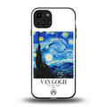 van gogh starry night back phone cover | glass case for iphone 15