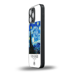 van gogh starry night back phone cover | glass case for iphone 16 pro max
