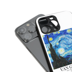 van gogh starry night back phone cover | glass case for iphone 15 pro