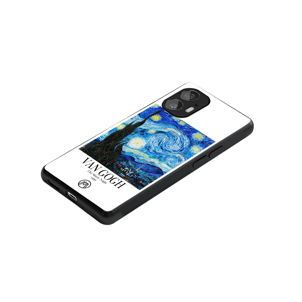 van gogh starry night back phone cover | glass case for nothing phone 2