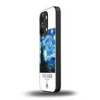 van gogh starry night back phone cover | glass case for oneplus nord 3