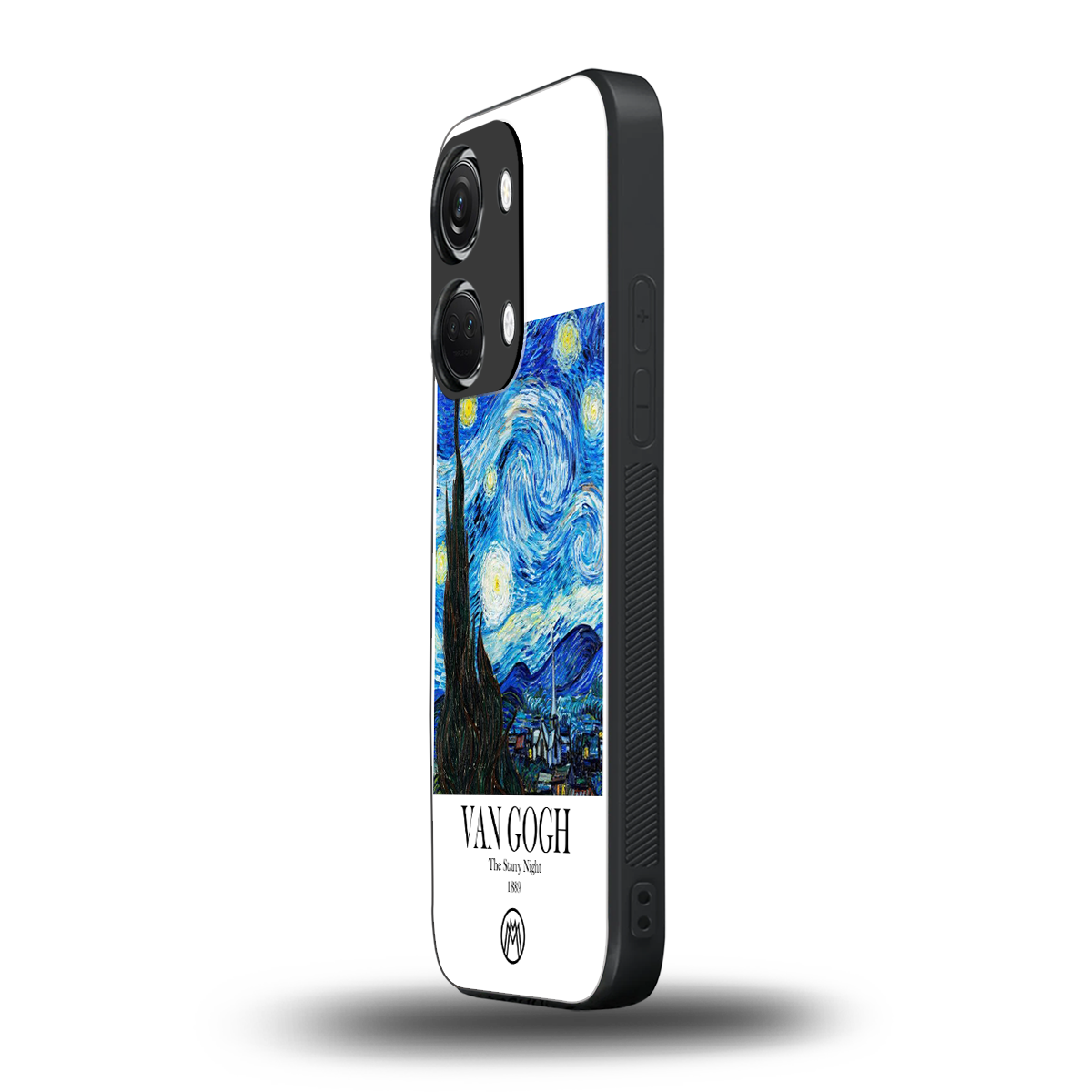 van gogh starry night back phone cover | glass case for oneplus nord 3
