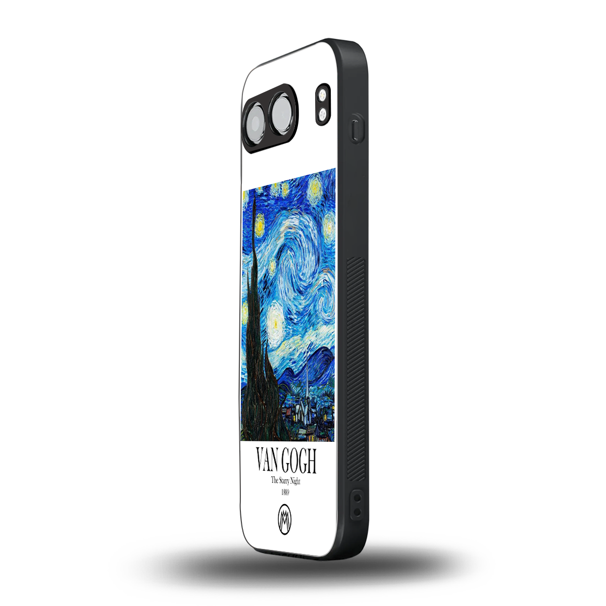 van gogh starry night back phone cover | glass case for oneplus nord 4