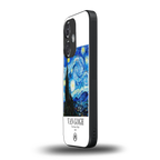 van gogh starry night back phone cover | glass case for oneplus nord ce 3