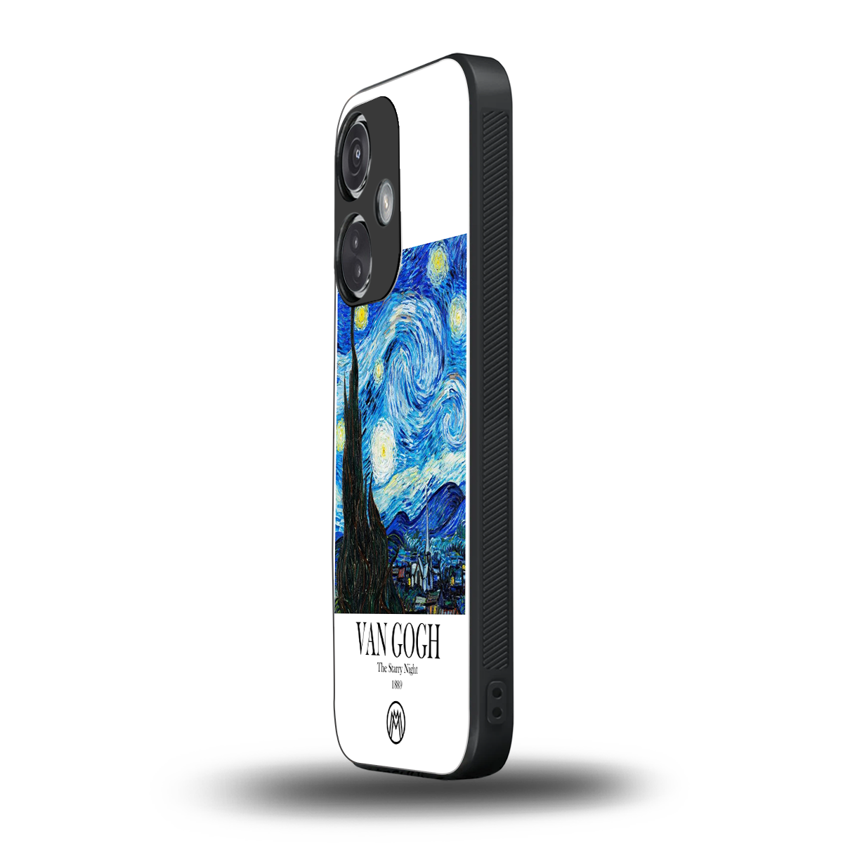 van gogh starry night back phone cover | glass case for oneplus nord ce 3