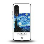 van gogh starry night back phone cover | glass case for oneplus nord ce 4 lite