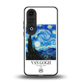 van gogh starry night back phone cover | glass case for oneplus nord ce 4