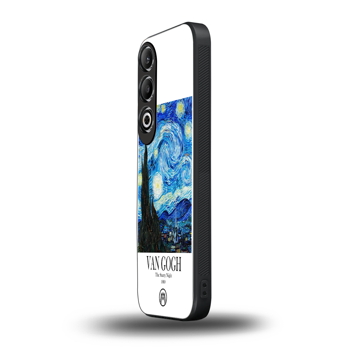 van gogh starry night back phone cover | glass case for oneplus nord ce 4
