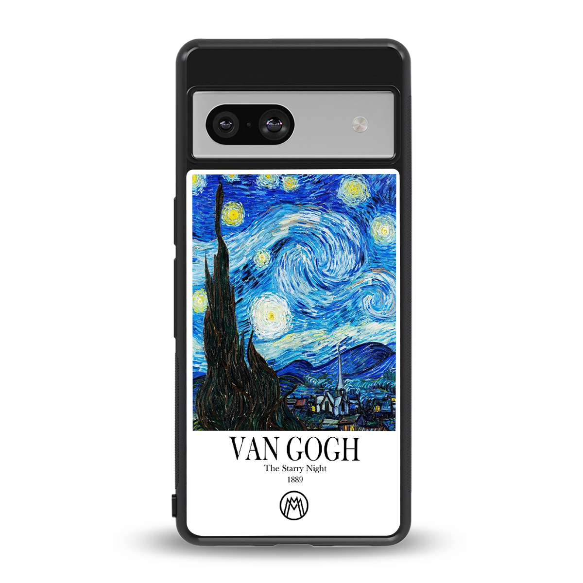 van gogh starry night back phone cover | glass case for Google Pixel 7