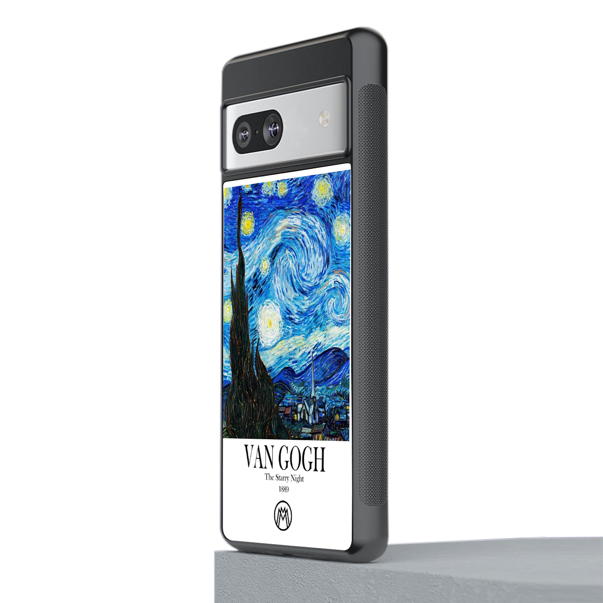 van gogh starry night back phone cover | glass case for Google Pixel 7