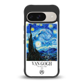 van gogh starry night back phone cover | glass case for google pixel 9