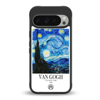 van gogh starry night back phone cover | glass case for google pixel 9 pro